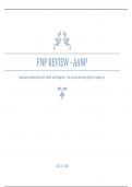 NR 509 FNP Board Study Guide Best Score A&plus;