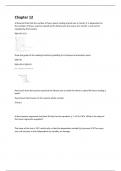 Chapter 12 QUESTIONS & ANSWERS ( A+ GRADED 100% VERIFIED)