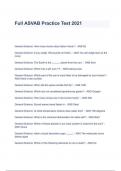  Full ASVAB Practice Test Questions &  Answers 2023 &lpar; A&plus; GRADED 100&percnt; VERIFIED&rpar;