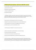ASWB Exam Practice Questions  And Answers 2023 100&percnt; Correct&excl;&excl;
