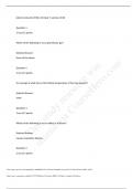 PHSC 210 Quiz 7 Questions with Answers(Graded A+)Liberty University