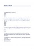 ASVAB&colon; Word Knowledge Questions & Answers 2023 &lpar; A&plus; GRADED 100&percnt; VERIFIED&rpar;