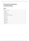 Economie tentamen voorbereiding