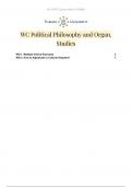 Tutorial (1&2) notes Political philosophy and organization studies  (431014-B-6) 