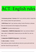 Act english section rules&period;docx