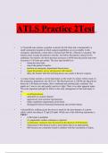 ATLS Practice Test 2&period; questions and answers&rcub; &lpar;2022&sol;2023&rpar; &lpar;verified answers&rpar;