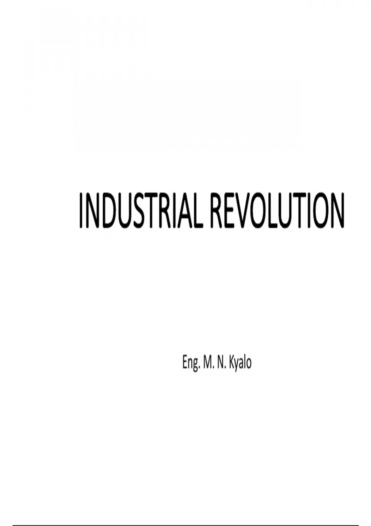 WHO STARTED THE FIRST INDUSTRIAL REVOLUTION visual data 3