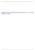 Antepartum Care UNFOLDING Reasoning Anne Jones is a 17-year-old &lpar;complete case study&rpar;