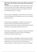 PECT PreK-4 All Modules Exam Latest 2023 Guaranteed Success&period;