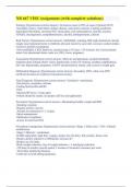 NR 667 VISE Assignment &lpar;with complete solutions&rpar;