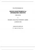Device Electronics for Integrated Circuits 3e Richard Muller, Theodore Kamins (Solution Manual)