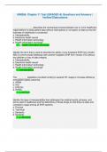 HIM266&colon; Chapter 11 Test &lpar;GRADED A&rpar; Questions and Answers &vert; Verified Elaborations