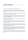 Asvab verification Questions & Answers 2023 &lpar; A&plus; GRADED 100&percnt; VERIFIED&rpar;