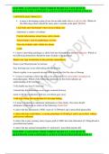 NUR 2989 -CAPSTONE PROCTORED MODULE 3 ATI QUIZ 90 QUESTIONS AND ANSWERS LATEST UPDATE2023&sol;2024 RATED A&plus;