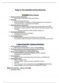 IB History Paper 2 Cold War Study Guide