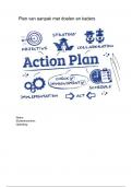 Blokopdracht 1.3 Plan van aanpak met doelen en kaders