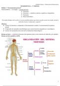 Resumen de neurociencia 1° año. Universidad de Palermo