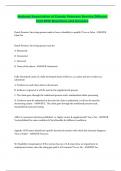 National Association of County Veterans Service Officers Test With Questions and Answers