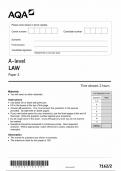 AQA A LEVEL LAW PAPER 2 JUNE 2022 &lpar;7162&sol;2&rpar;