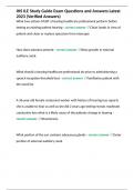 HESI A2 Biology Practice Q's &lpar;with correct answers&rpar; Latest 2023