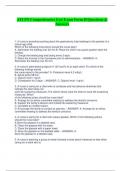 ATI COMREHENSIVE EXAM