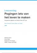 Boekverslag "Pogingen iets van het leven te maken" - Hendrik Groen