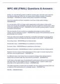 WPC 480 &lpar;FINAL&rpar; Questions & Answers