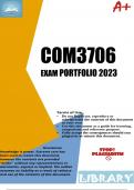 COM3706 PORTFOLIO ANSWERS This is the LATEST BUY QUALITY  Get that distinction!