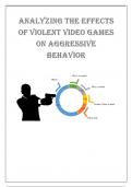 Analyzing the Effects of Violent Video Games on Aggressive Behavior