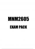 MNM2605 Exam Pack