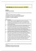 FNP MSN 560 Joel Quiz Answers&vert;ALL CORRECT