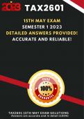 ADL2601 Exam Answers 15th June 2023 (Detailed and accurate) 