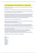 ATI Comprehensive&sol; NCLEX Review &lpar;A&plus; Guaranteed&rpar;