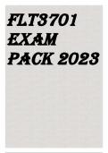 FLT3701 EXAM PACK 2023