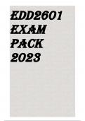 EED2601 EXAM PACK 2023