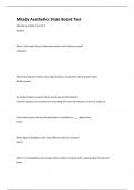 Milady Aesthetics State Board Test Questions And Answers&sol;&lpar; Complete Solution&rpar;&period;GRADED A&plus;