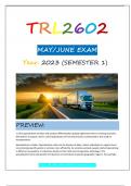 TRL2602 MAY/JUNE EXAM ANSWERS S1 2023