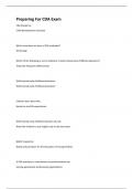 Preparing For CDA Exam 100&percnt; correct answers 2023&period;