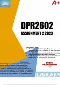 DPR2602 ASSIGNMENT 2 2023
