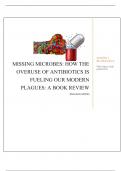 missing microbes book review 