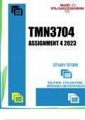 TMN3704 Assignment 4 2023
