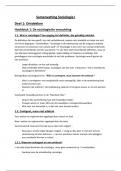 Samenvatting - Sociologie: een algemene inleiding - Hoofdstuk 1 tot en met 8