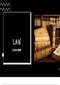 Complete Year 1 Content for OCR Alevel Law
