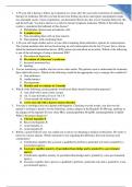 NURS MISC / Barkley Review Questions & Answers Graded A +