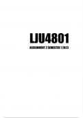 LJU4801 Assignment 2 Semester 1 2023