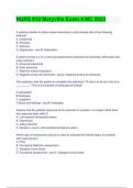 NURS 612 Maryville Exam 4 MC 2023 verified  q and a &plus;&plus;LEVEL FULL SOLUTION