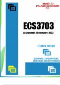 ECS3703 Assignment 2 Semester 1 2023 (752901)