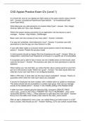 CAD Appian Practice Exam Q's &lpar;Level 1&rpar;