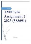 TMN3706 Assignment 2 2023 (588691)