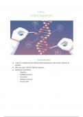 Summary Life sciences grade 12 Genetic Engineering IEB